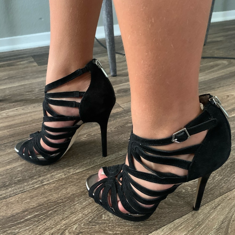 Sam Edelman leather black sandals